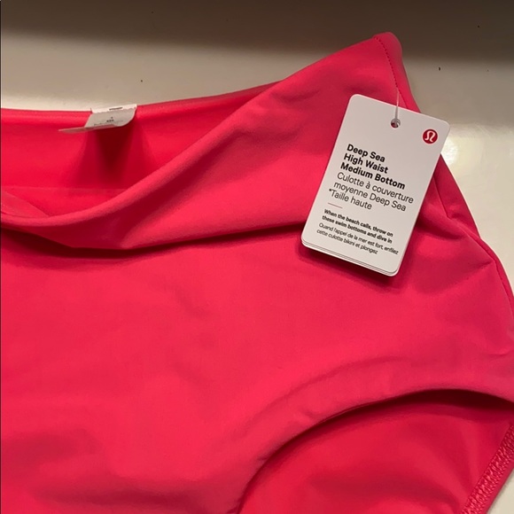 Lululemon Deep Sea High Waist Medium Bottom, 4 - Picture 3 of 3